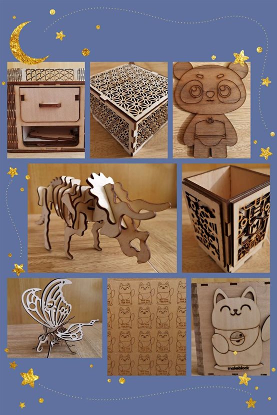 激光切割与雕刻也不在话下!